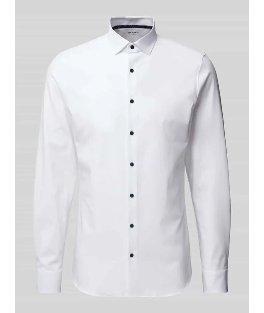 obrazek 1 Koszula biznesowa o kroju slim fit z dodatkiem streczu