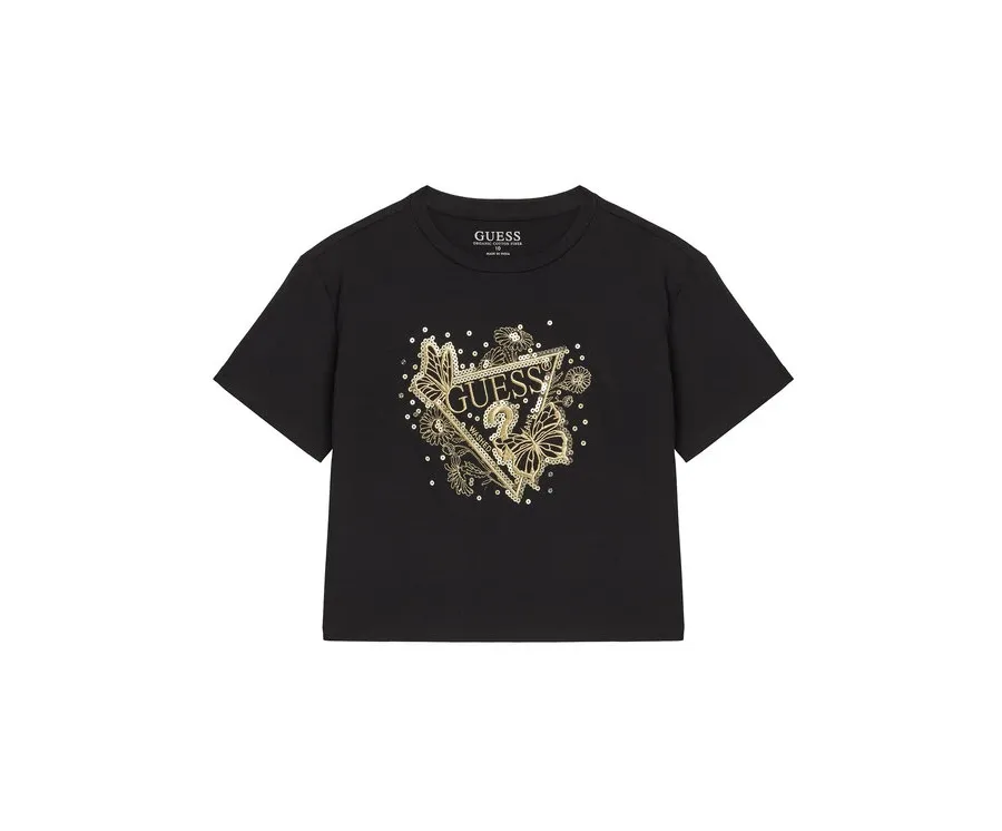 obrazek 1 Guess T-Shirt J5YI35 K6YW4 Czarny Regular Fit