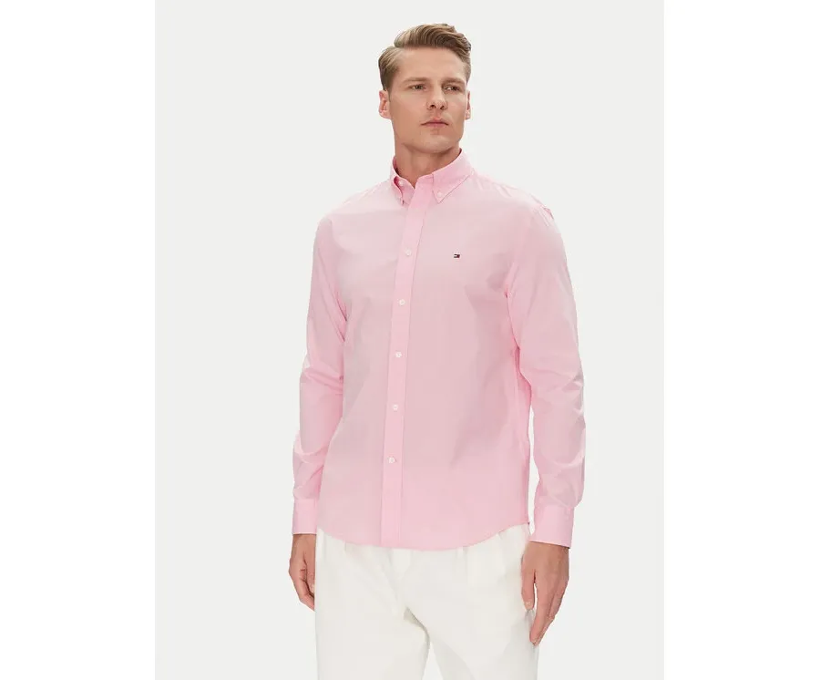 obrazek 1 Tommy Hilfiger Koszula MW0MW37550 Różowy Regular Fit