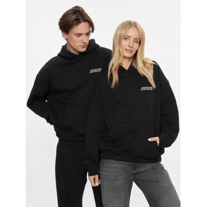 Zdjęcie 2005 Bluza Unisex Basic Czarny Relaxed Fit