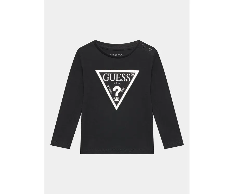 obrazek 1 Guess Bluzka K84I18 K8HM0 Czarny Regular Fit