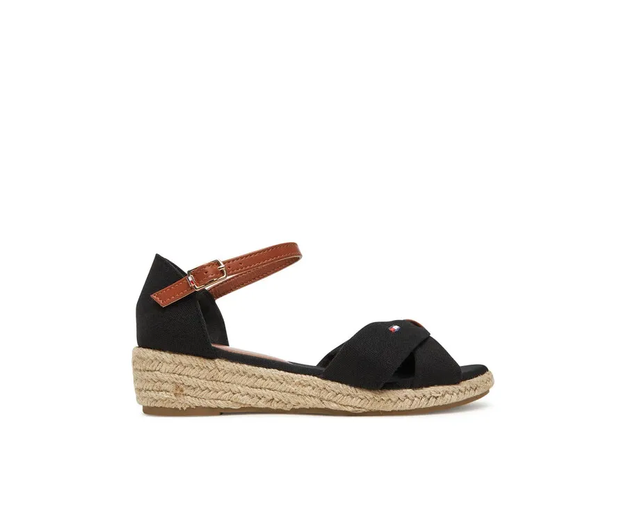 obrazek 1 Tommy Hilfiger Espadryle T3A7-33801-0048 S Czarny
