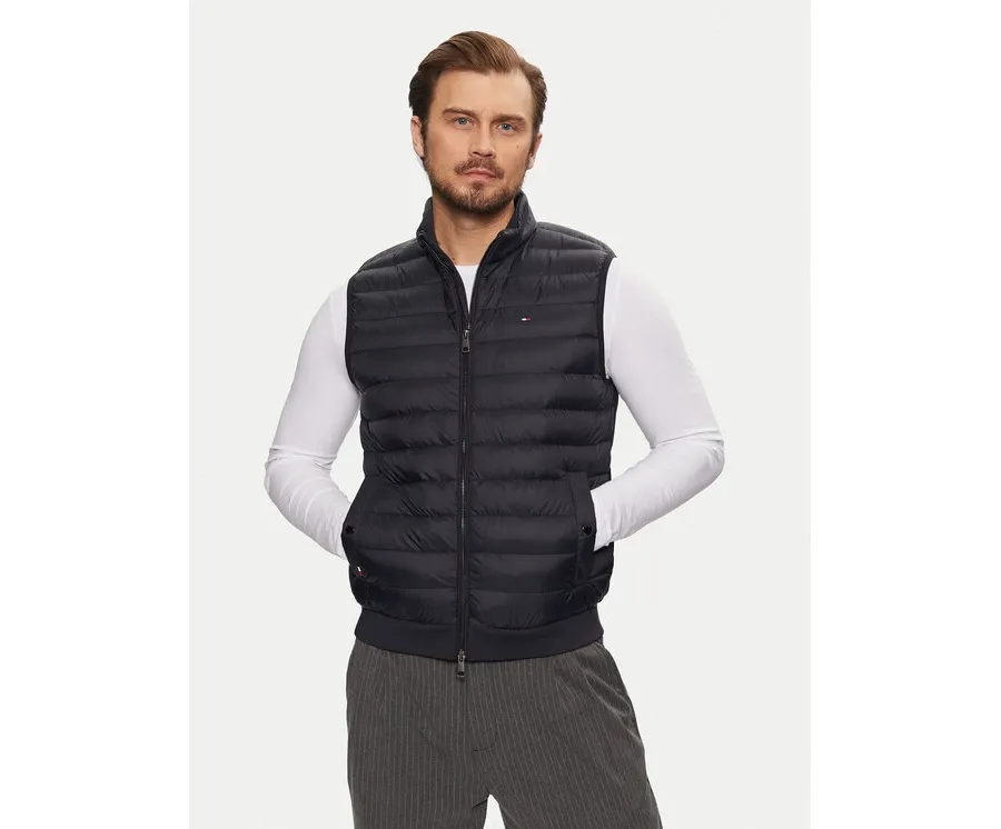 obrazek 1 Tommy Hilfiger Kamizelka MW0MW38982 Granatowy Regular Fit