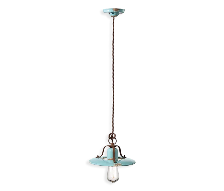 obrazek 1 Włoska lampa wisząca w stylu retro
