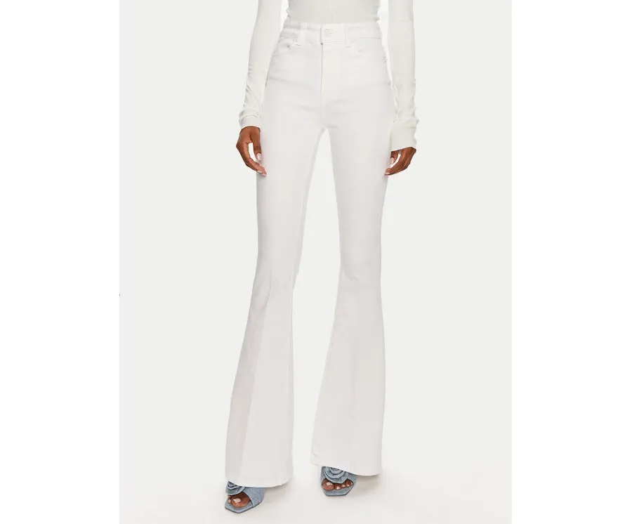 obrazek 1 ViCOLO Jeansy DB5102 Biały Wide Leg