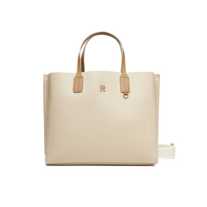 Zdjęcie Tommy Hilfiger Torebka Th Distinct Satchel AW0AW17463 Beżowy