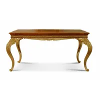 Picture Beautiful antique table with carved legs