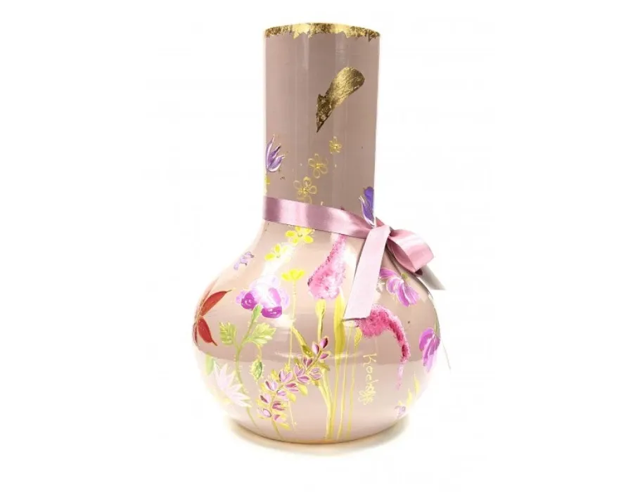 obrazek 3 Ekskluzywny wazon z pięknym kwiatowym motywem - luksusowy upominek dla kogoś wyjątkowego