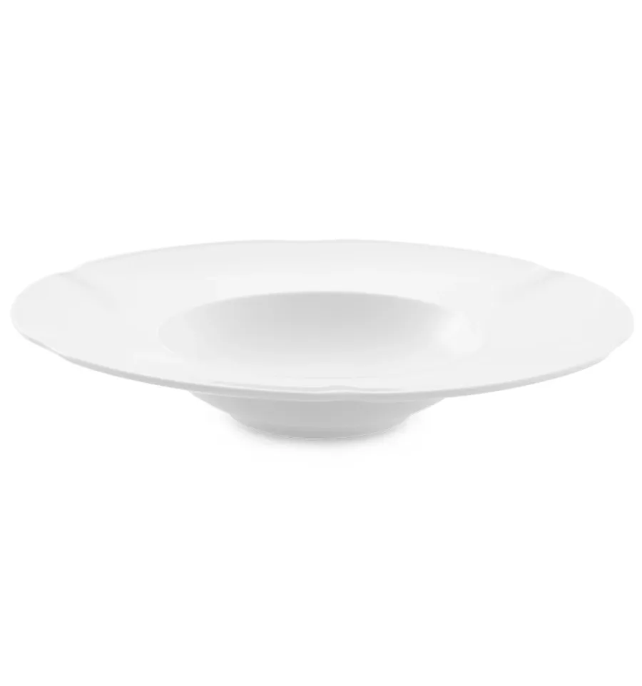 obrazek 2 Talerz do zupy z porcelany z nowoczesnej i eleganckiej kolekcji Crown White - Vista Alegre