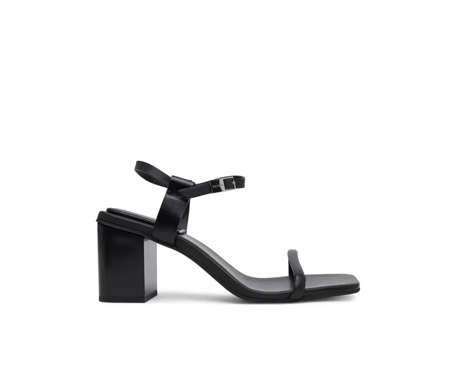 obrazek 1 Calvin Klein Sandały Block Heel Sandal 75 Lth HW0HW02650 Czarny