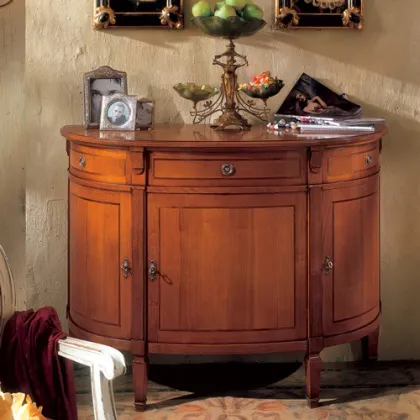 Zdjęcie Półowalny antyczny kredens z Włoch