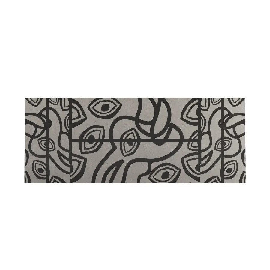 obrazek 1 Luksusowy duży zagłówek w stylu art deco
