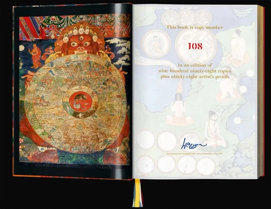 obrazek 19 Thomas Laird. Murale Tybetu, Art Edition No. 41–80 ‘Green Tara, Gyantse Kumbum (ca. 1420)’