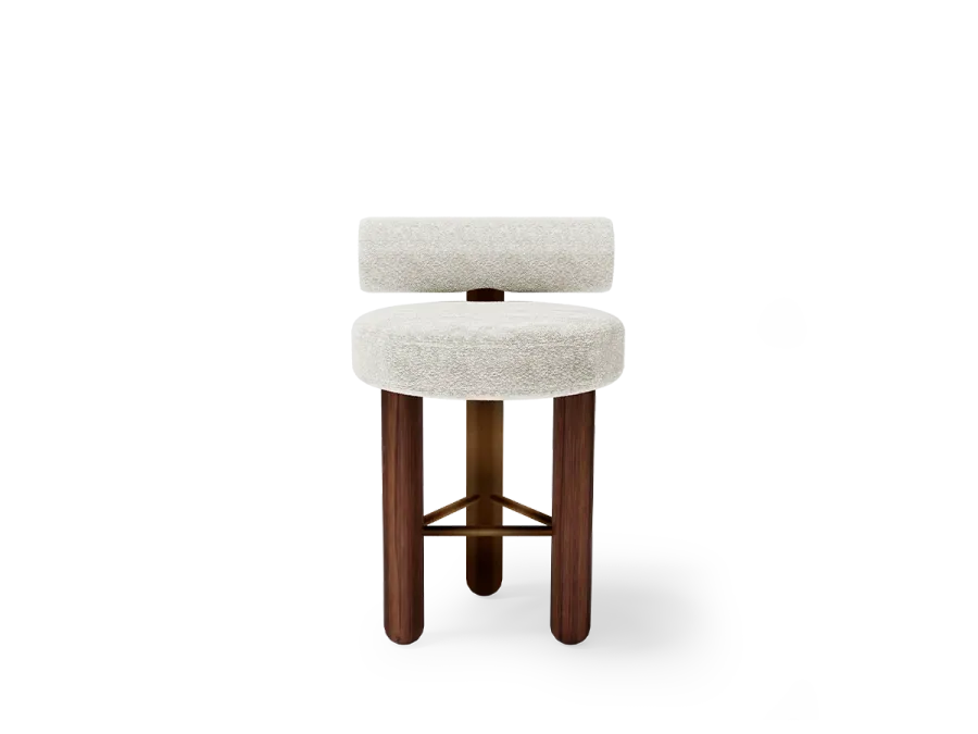 obrazek 1 Designerski portugalski stołek kontuarowy