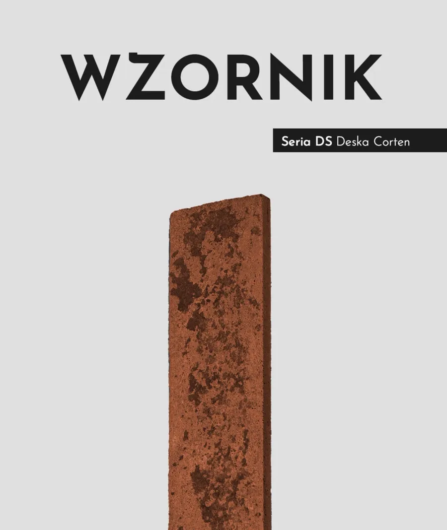 obrazek 1 Wzornik DS - deska betonowa (ceglasty corten)