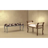 Picture Elegant French-style benches for the living room – Morello Gianpaolo