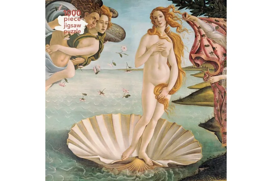 obrazek 1 Puzzle dla dorosłych Sandro Botticelli: Narodziny Wenus - Flame Tree Publishing
