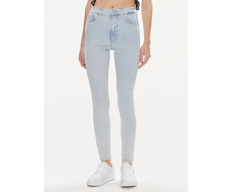 obrazek 1 Tommy Jeans Jeansy Sylvia DW0DW17589 Niebieski Skinny Fit
