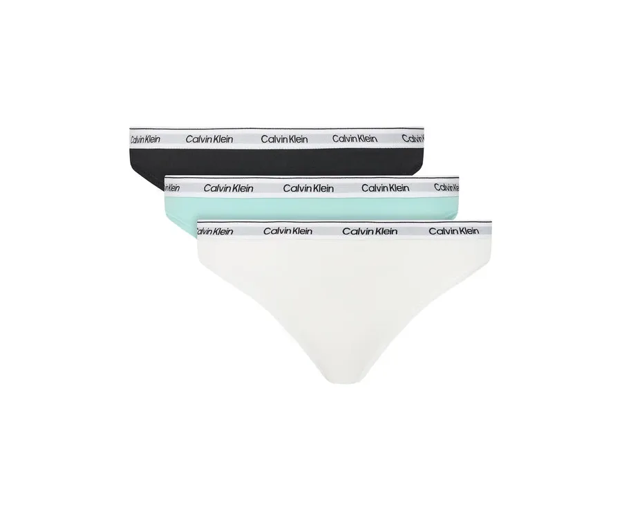 obrazek 1 Calvin Klein Underwear Komplet 3 par fig klasycznych 000QD5207E Kolorowy