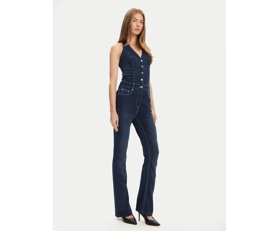 obrazek 1 Guess Kombinezon W5YD57 D0782 Granatowy Regular Fit