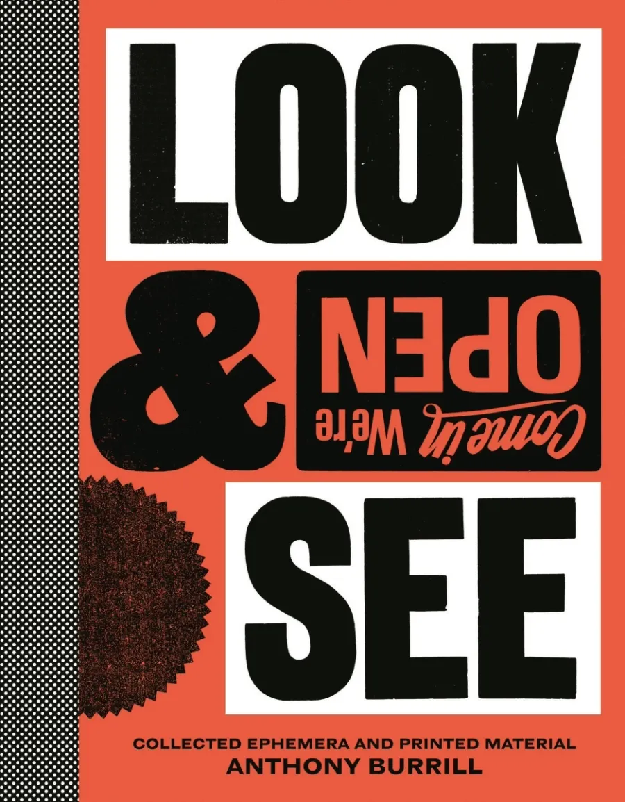 obrazek 1 Anthony Burrill: Patrz i Patrz Zebrane efemerydy i materiały drukowane - Thames & Hudson