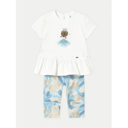 Zdjęcie Mayoral Komplet t-shirt i legginsy 1735 Niebieski Regular Fit