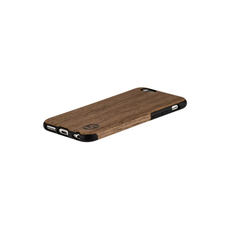 obrazek 3 Etui na telefon wykonane z drewna czarnego orzecha (do Apple, Samsunga, Huawei)