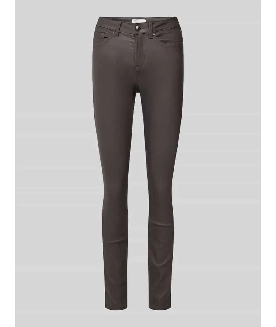 obrazek 1 Jeansy o kroju super slim fit z powłoką model ‘NELA’