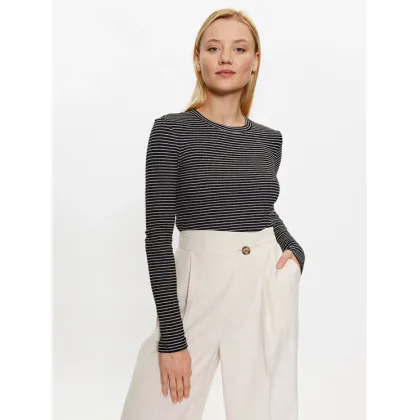 Zdjęcie Noisy May Bluzka Posy 27026866 Czarny Slim Fit