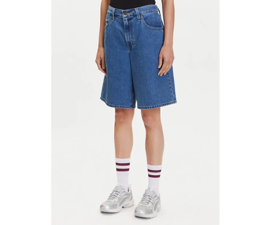 obrazek 1 Levi's® Szorty jeansowe 000MJ-0001 Niebieski Baggy Fit