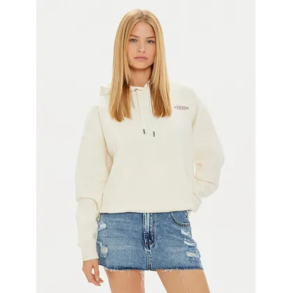 Zdjęcie Guess Jeans Bluza W4BQ21 KC811 Beżowy Regular Fit