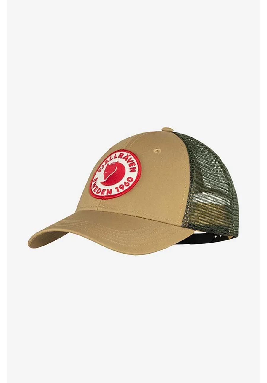 obrazek 1 Fjallraven czapka z daszkiem 1960 Logo Långtradarkeps kolor beżowy F78138.232-232