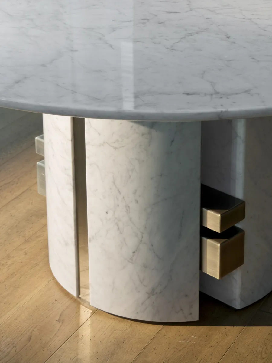 obrazek 9 Gustowny włoski stół w stylu modernistycznym - do jadalni