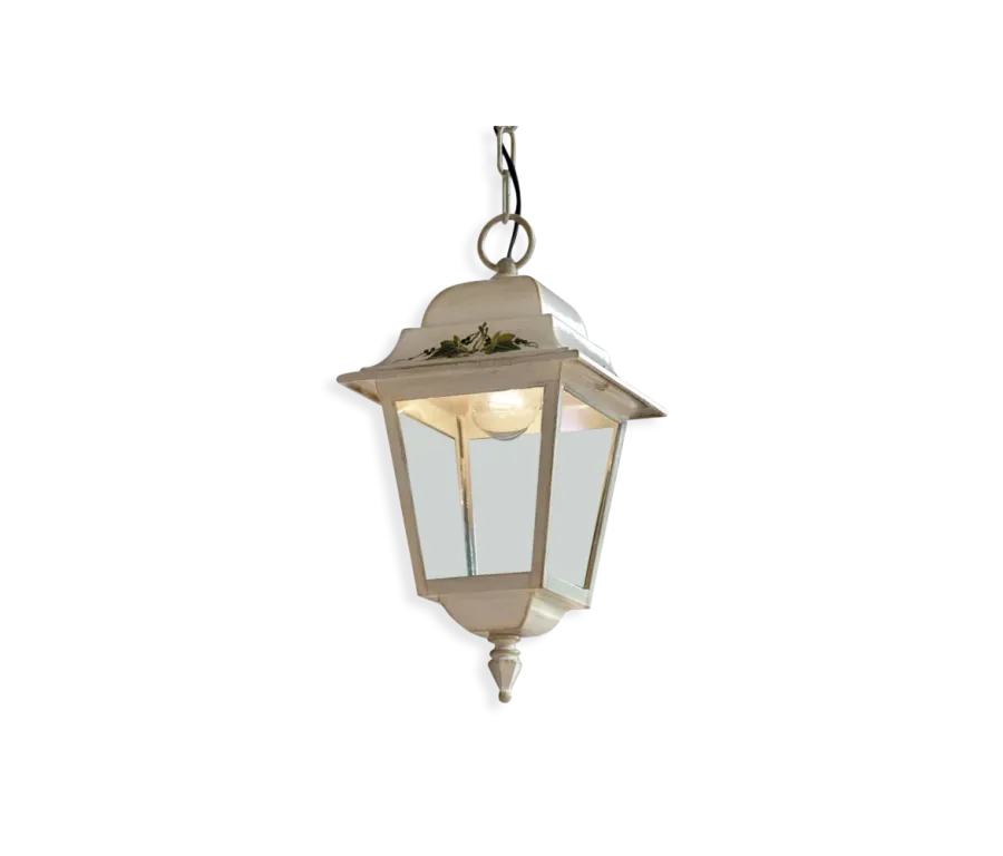 obrazek 1 Piękna włoska zewnętrzna lampa wisząca w stylu klasycznym