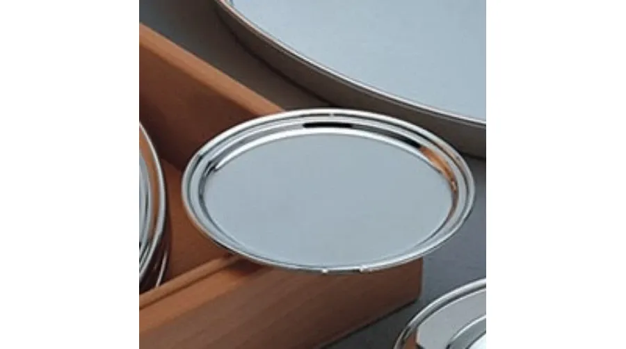 obrazek 3 Stylowy talerz - półmisek platerowany srebrem w standardowym pudełku – Pampaloni