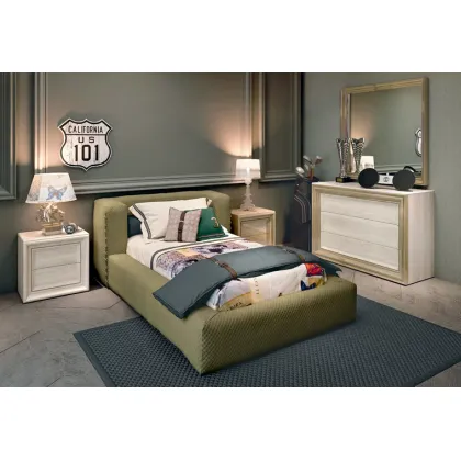 Zdjęcie Eleganckie łóżko do sypialni chłopięcej - Halley