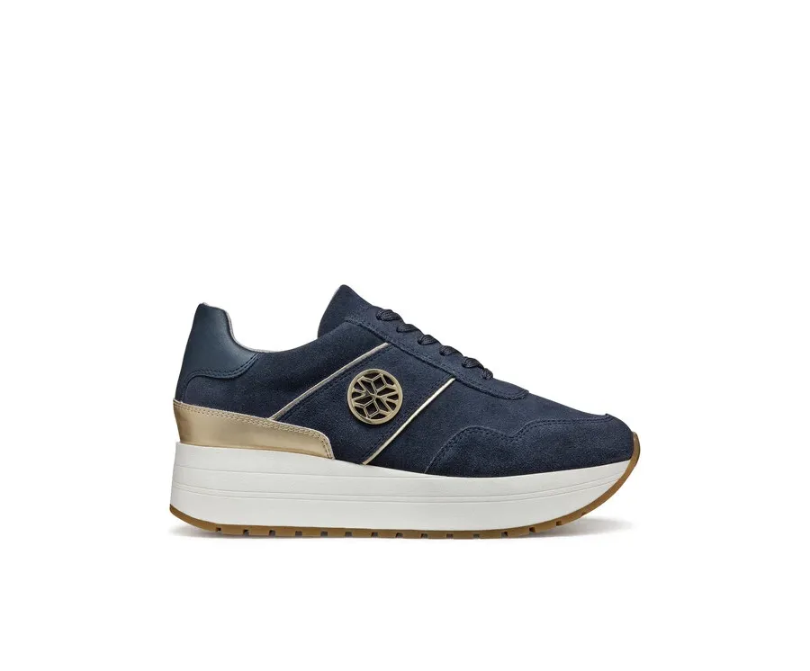 obrazek 1 Geox Sneakersy D New Kency D55MZA 022BN CF42L Granatowy