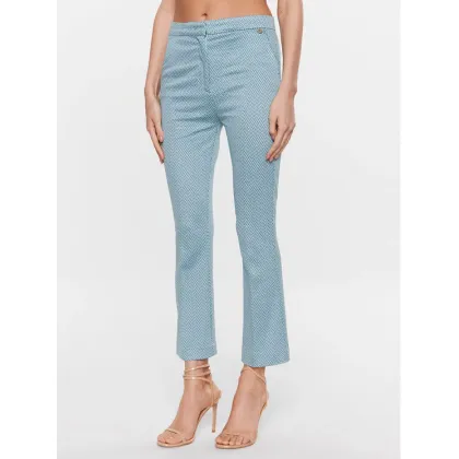 Zdjęcie Liu Jo Spodnie materiałowe CA3409 J1919 Niebieski Regular Fit