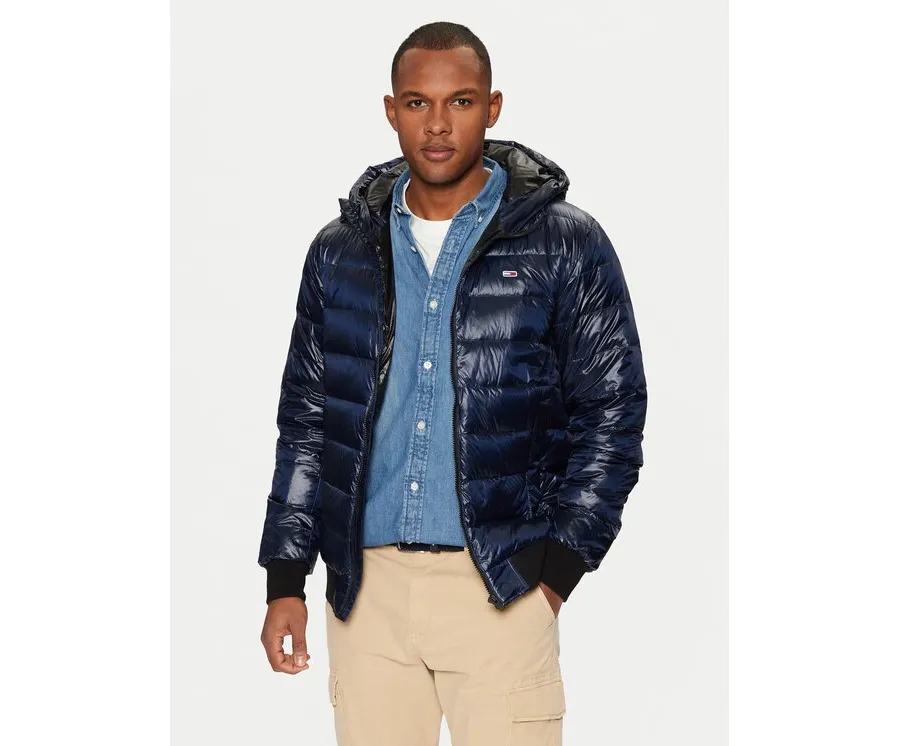 obrazek 1 Tommy Jeans Kurtka przejściowa DM0DM20659 Granatowy Regular Fit