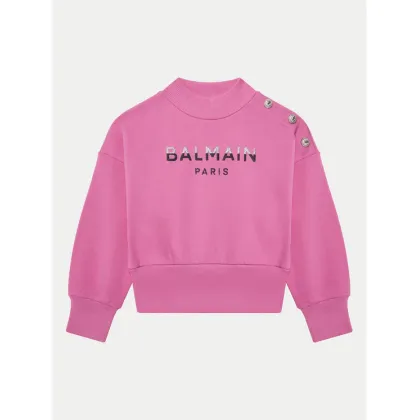 Zdjęcie Balmain Bluza BV4A90-Z0081 Różowy Regular Fit