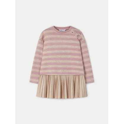 Zdjęcie Mayoral Komplet sweter i sukienka 4932 Różowy Regular Fit