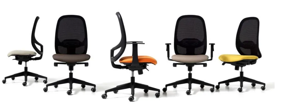 obrazek 5 Ergonomiczne krzesło biurowe z kolekcji Hop