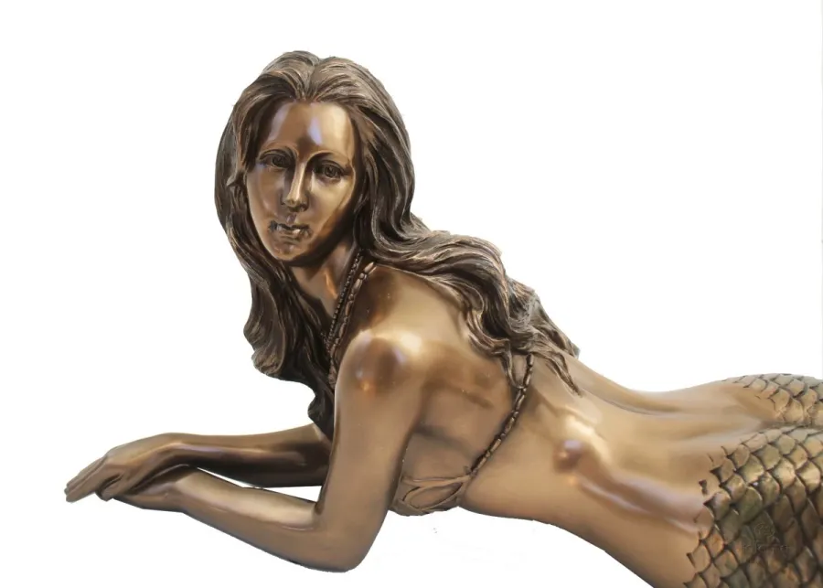 obrazek 2 Duża figura przedstawiająca syrenę morską - 64x26x44 cm