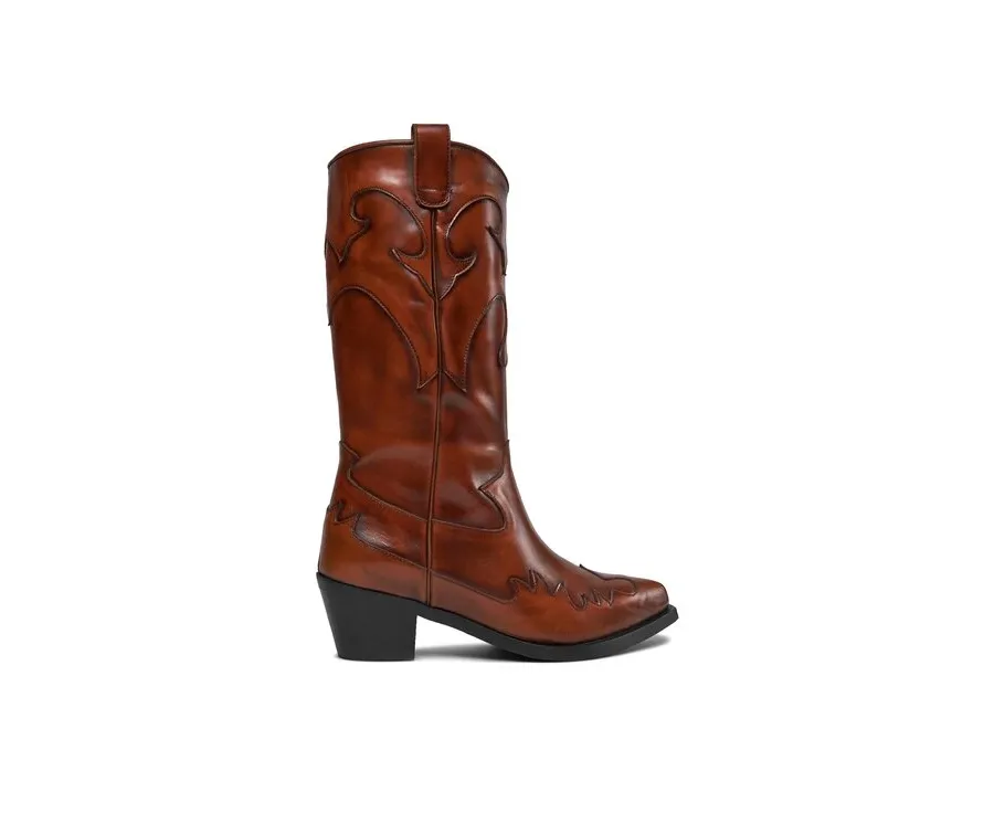 obrazek 1 Bronx Kowbojki Western 47515-H Brązowy
