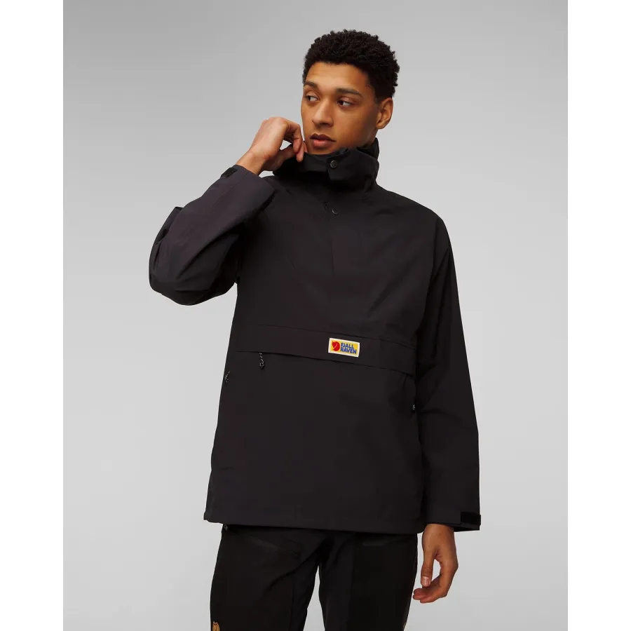 obrazek 1 Granatowa Kurtka Przeciwdeszczowa Męska Fjallraven Vardag Hydratic Anorak M
