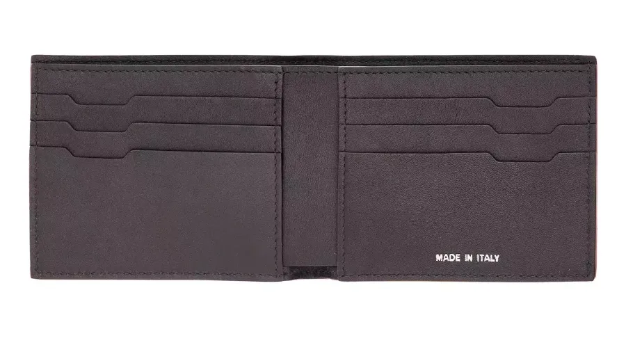 obrazek 3 Cudowny włoski portfel Metro Smooth Collection Wallet z 6 miejscami na karty kredytowe