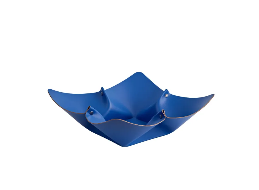 obrazek 1 Misa na owoce Ø45 cm w kształcie muszli w kolorze błękitu Majorelle