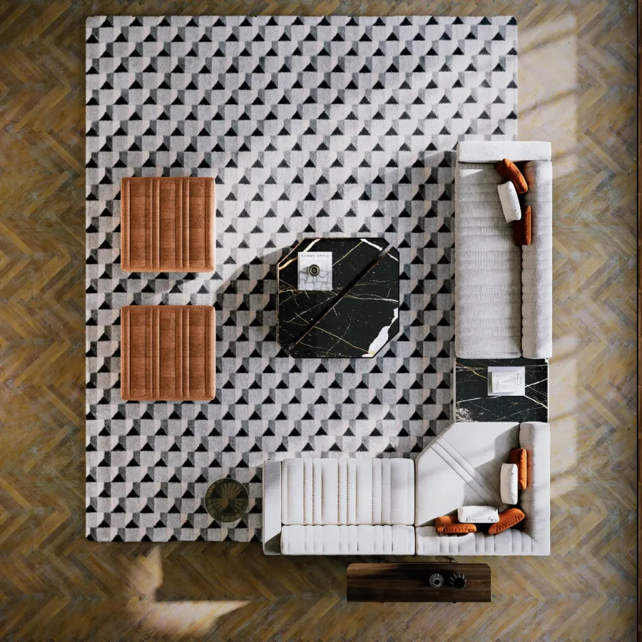 obrazek 2 Gustowny włoski stolik kawowy do salonu - w stylu modernistycznym