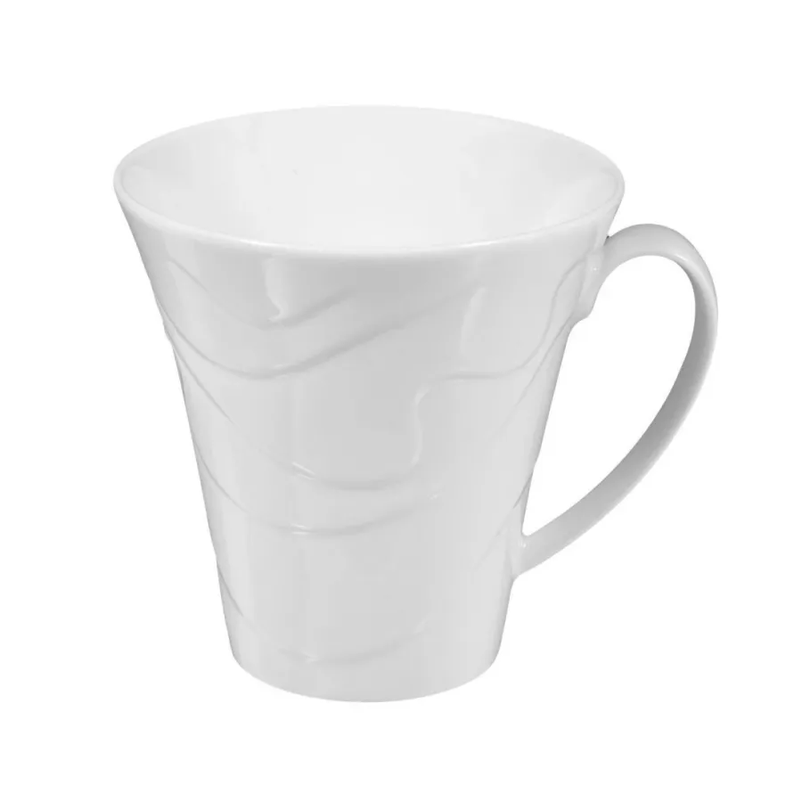 obrazek 1 Piękny porcelanowy kubek z reliefowym zdobieniem - Seltmann Weiden