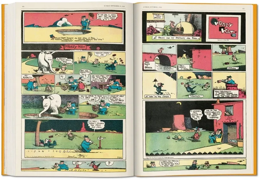 obrazek 17 Książka George Herriman’s “Krazy Kat”. The Complete Color Sundays 1935–1944 - Taschen